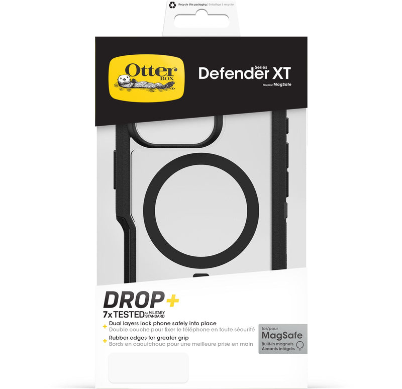 OtterBox Defender XT MagSafe Clear Case For iPhone 16 Pro - Dark Side