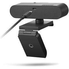 Lenovo 510 FHD 1080p Webcam 4X Digital Zoom Dual Mics - Black