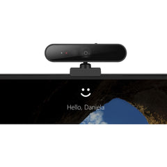 Lenovo 510 FHD 1080p Webcam 4X Digital Zoom Dual Mics - Black