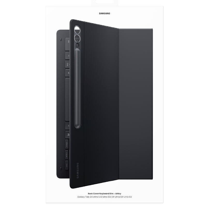 Samsung Keyboard Slim Case For Galaxy Tab S9/S10 Ultra - Black