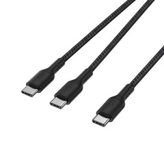 Belkin BoostCharge Pro Braided USB-C to USB-C Cable 1.5M 140W - Black