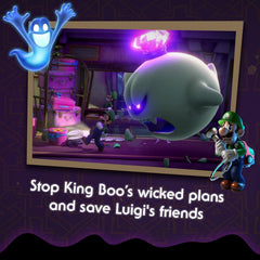 Nintendo Luigi's Mansion 3 Ghost Adventure Game For Nintendo Switch