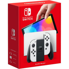 Nintendo Switch OLED Model Console 64GB with White Joy-Con - White