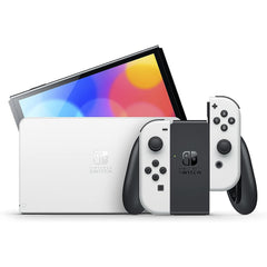 Nintendo Switch OLED Model Console 64GB with White Joy-Con - White