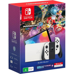 Nintendo Switch OLED Model Console 64GB with White Joy-Con - White