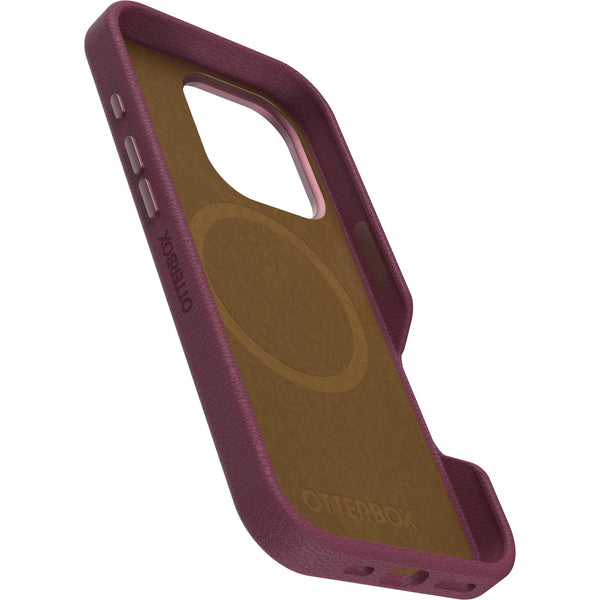 OtterBox Symmetry Cactus Leather MagSafe Case For iPhone 16 Pro - Pink