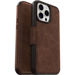 OtterBox Strada Case For iPhone 15 Pro Max - Espresso Brown