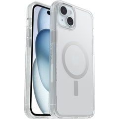 OtterBox Symmetry+ MagSafe Case For iPhone 15 Plus - Stardust Clear