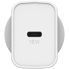 OtterBox USB-C Fast Charge Wall Charger 18W (Type I) - White
