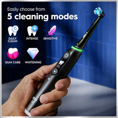 Oral-B iO6 Connected Coach Electric Toothbrush - Black Lava