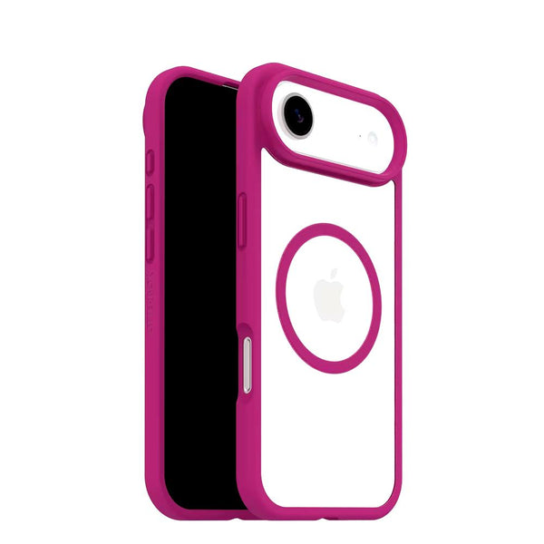 OtterBox React MagSafe Case For Apple iPhone Air - Clear/Pink