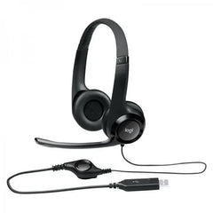 Logitech H390 USB Headset - Black