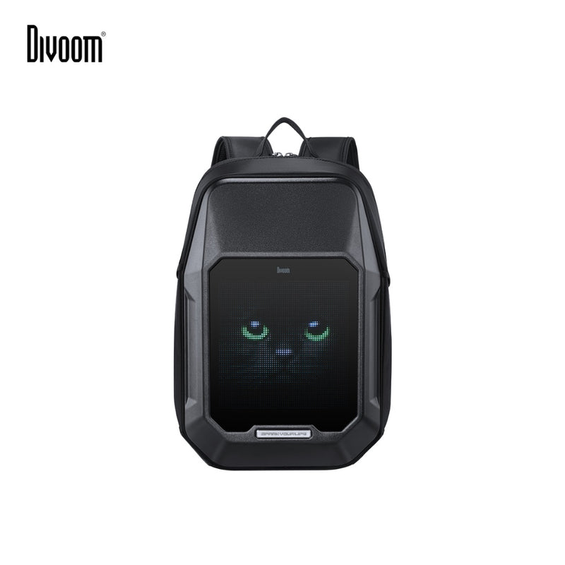 Divoom Cyberbag Pixel Art LED Backpack - Black