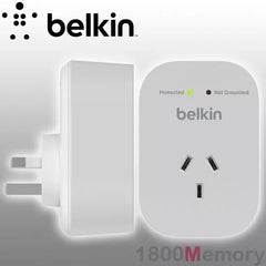 Belkin 1-Outlet 1800 J Surge Protection - White