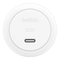 Belkin BoostCharge 30W PD 3.1 Wall Charger + USB-C to C Cable - White