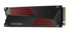 Samsung 990 Pro 1TB Gen4 NVMe M.2 SSD with Heatsink - White
