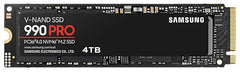 Samsung 990 Pro 4TB Gen4 NVMe M.2 SSD - Black