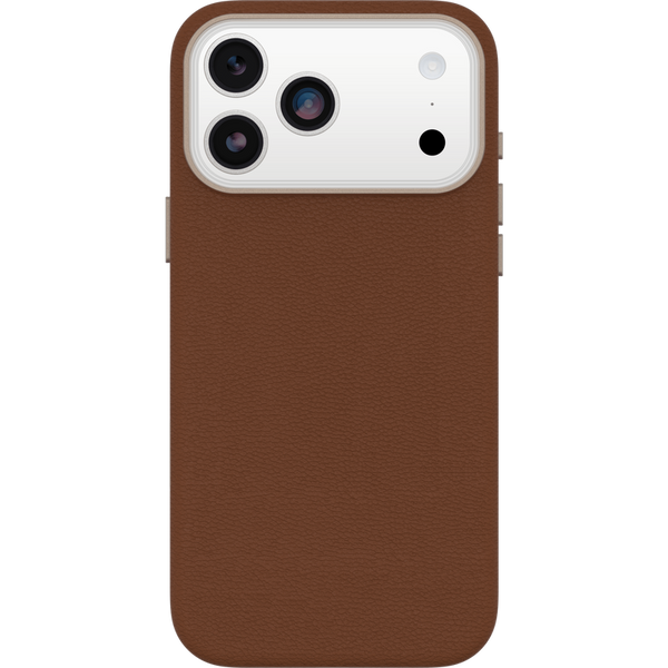 OtterBox Symmetry Cactus Leather Case For iPhone 17 Pro Max – Brown