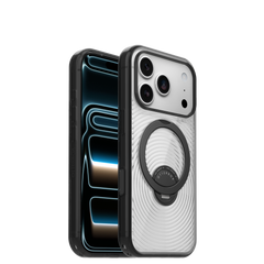 OtterBox Symmetry Stand MagSafe Camera Control For iPhone 18 Pro Max / iPhone 17 Pro Max - Umbra (Clear/Black)