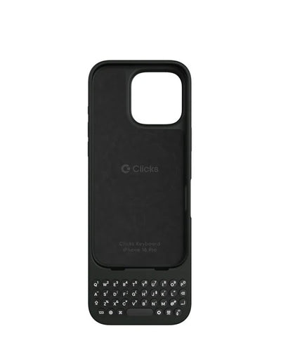 iPhoneアクセサリー Clicks Keyboard iPhone 16 Black Onyx Clicks - Keyboard for Apple iPhone 16 Pro Max - Onyx | eBay