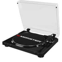 Monster MT-TT02 Turntable with Anti-Skating - Black