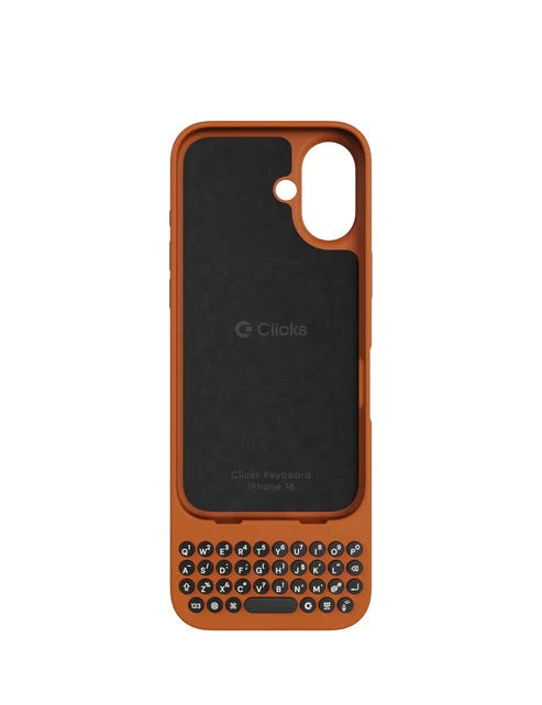 Clicks Keyboard For iPhone 16 Plus - Spice