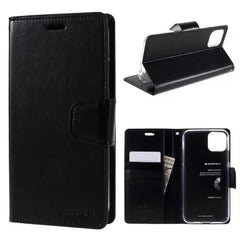 Goospery Bluemoon Diary Case For Iphone 12/12 Pro - Black