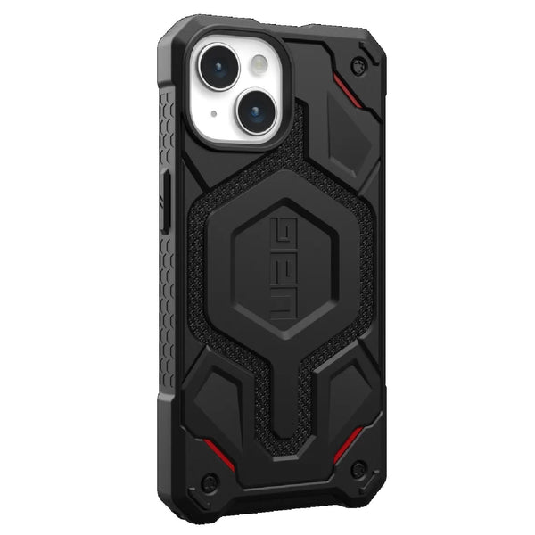 UAG Monarch Pro Kevlar MagSafe Rugged Case For iPhone 15 6.1" - Black