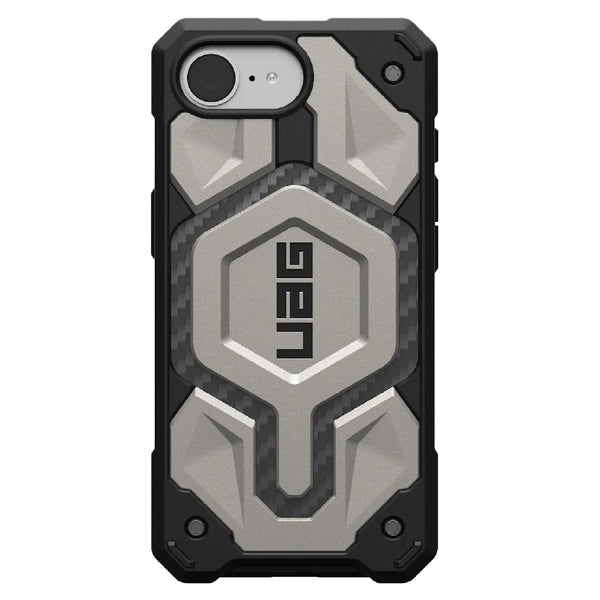 UAG Monarch Pro Rugged Case For iPhone 16E 6.1" - Titanium