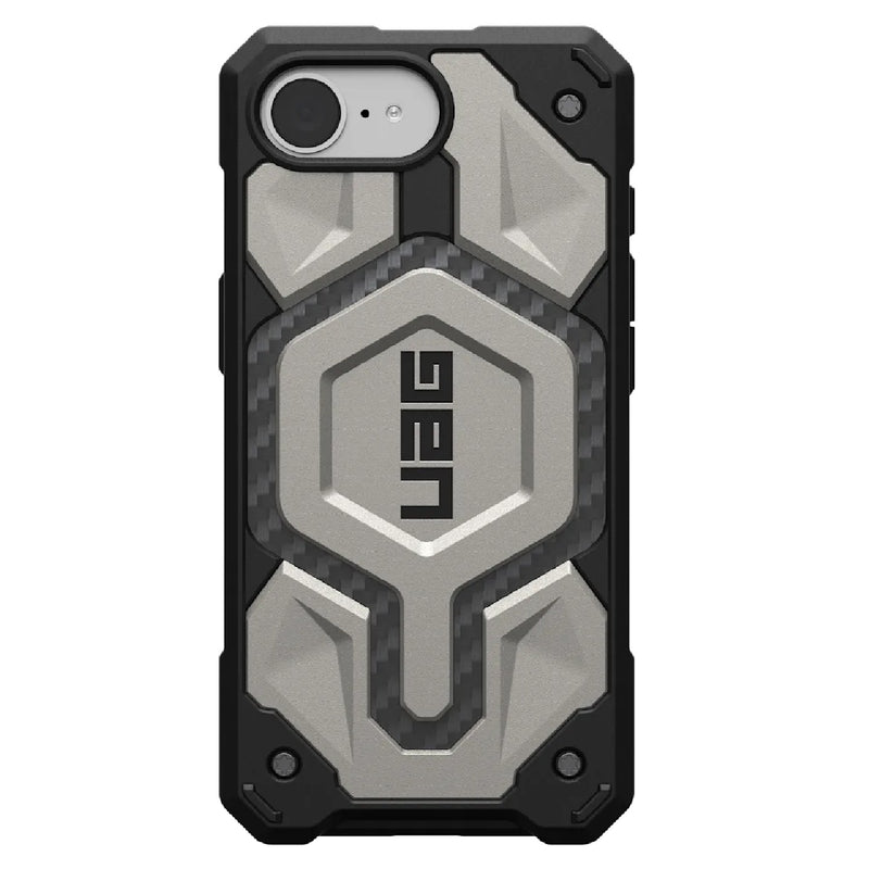 UAG Monarch Pro Rugged Case For iPhone 16E 6.1" - Titanium
