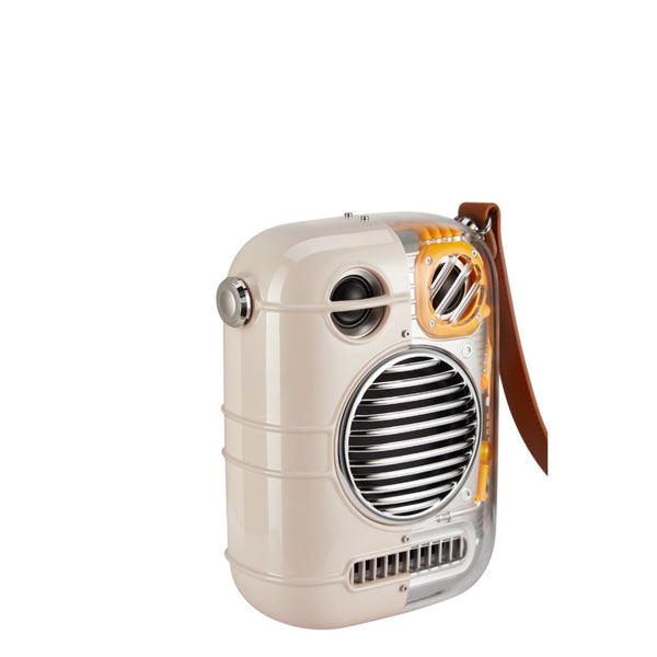 Divoom Spark-Pro Bluetooth Portable Speaker Karaoke Speaker - White