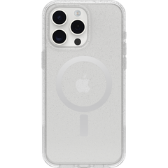 OtterBox Symmetry+ Case For iPhone 15 Pro Max - Stardust Clear