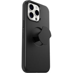 OtterBox OtterGrip Symmetry Case For iPhone 15 Pro Max - Black