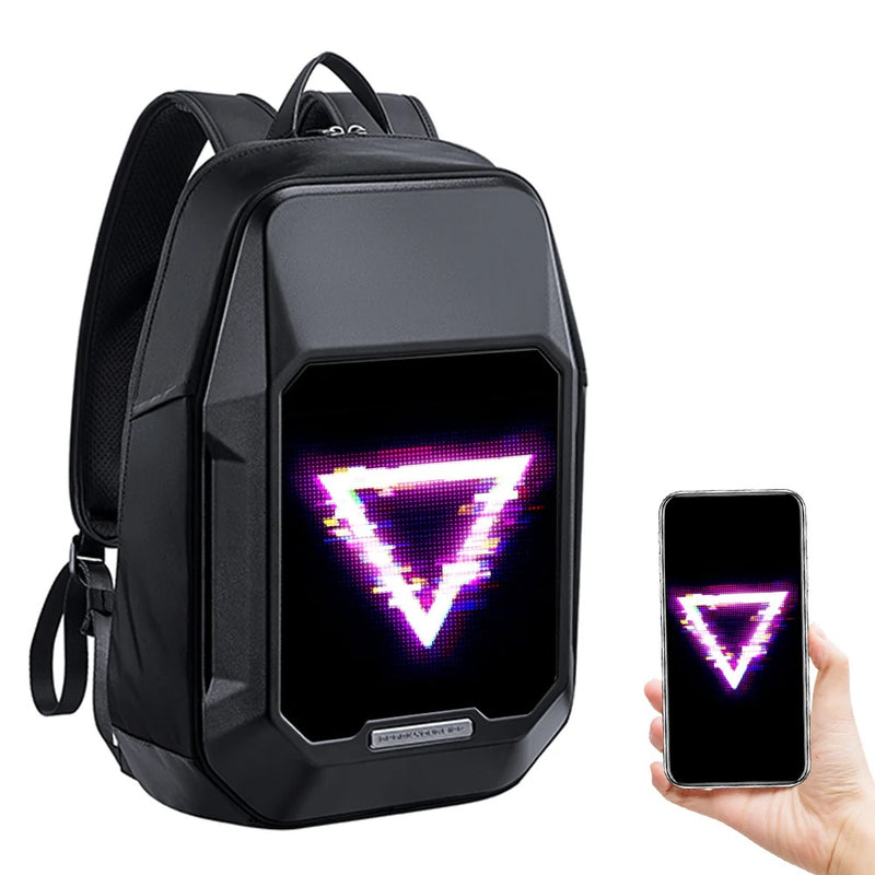 Divoom Cyberbag Pixel Art LED Backpack - Black