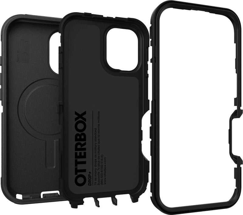 OtterBox Defender MagSafe Case iPhone 16 - Black