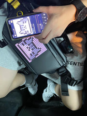 Divoom Sling Bag Pixel Art LED Daypack - Black