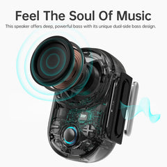 Divoom Itour-S Portable Bluetooth Speaker - Black