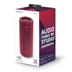 BlueAnt X2i Portable 20-Watt Bluetooth Speaker - Crimson Red
