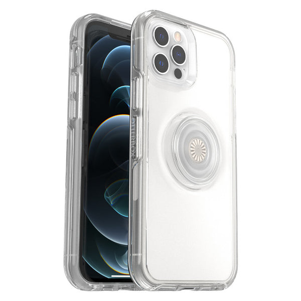 OtterBox Otter+Pop Symmetry Case For iPhone 12/12 Pro - Clear Pop