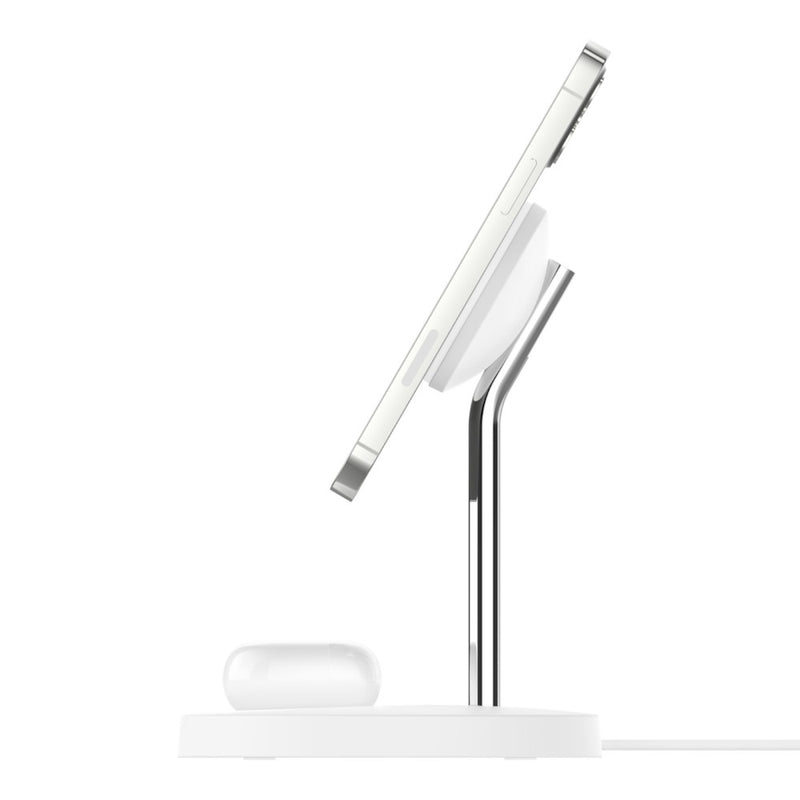 Belkin BOOST CHARGE PRO 2-in-1 Wireless Charger Stand with MagSafe