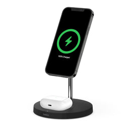 Belkin BOOST CHARGE PRO 2-in-1 Wireless Charger Stand with MagSafe