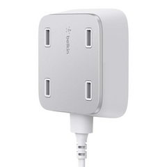 Belkin Family RockStar 4-Port USB Charger - White