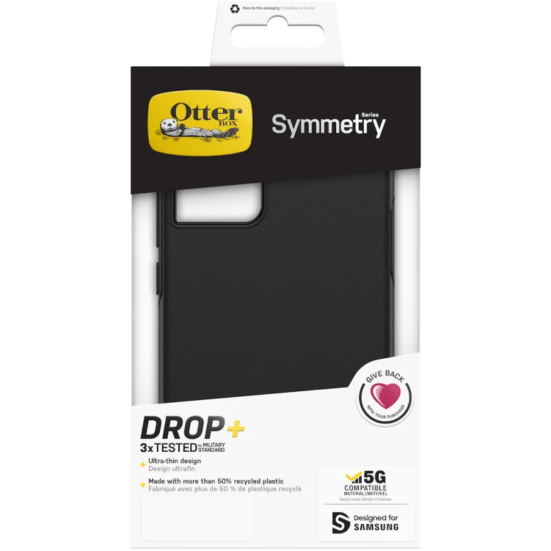 OtterBox Symmetry Series Case For Samsung Galaxy S22+ - Black