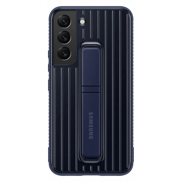 Samsung Galaxy S22 Protective Standing Cover - Navy