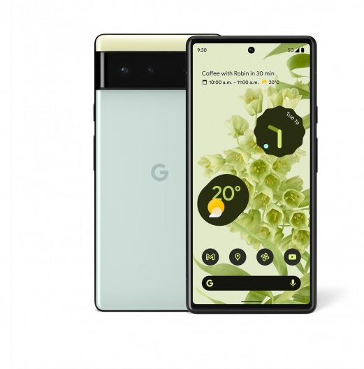 Google Pixel 6 (GA02910) 6.4" 128GB - Sorta Seafoam