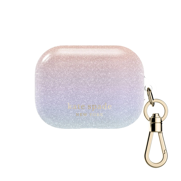 KSNY Case For Apple AirPod Pro - Ombre Glitter Pink
