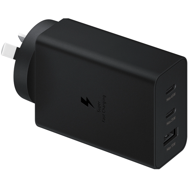 Samsung 65W Power Adapter Trio - Black