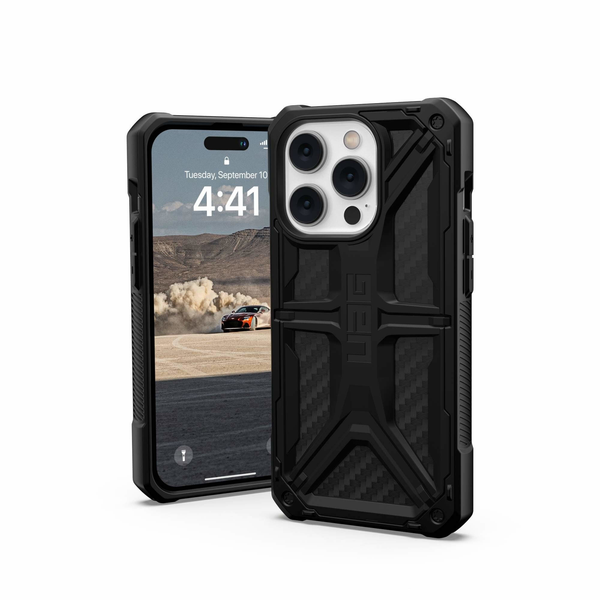 UAG Monarch Case For Apple iPhone 14 Pro - Carbon Fiber