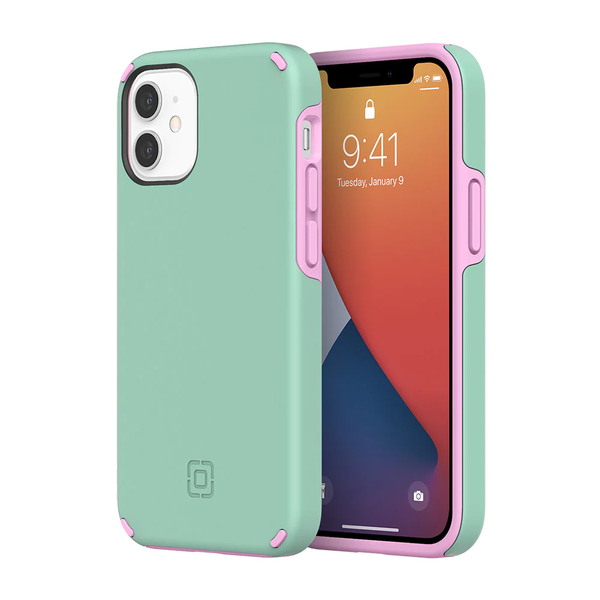 Incipio Duo Case For Apple iPhone 12 mini - Mint/Pink