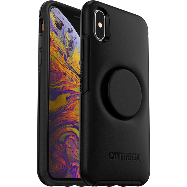 OtterBox Otter+Pop Symmetry Series Case For iPhone X/Xs - Black